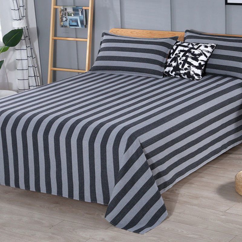 清仓老粗布床单粗布加厚加大床单多尺寸学生宿舍单人被单炕单新上红窄