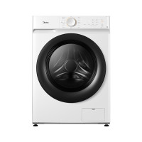 美的 MD100V11D 衣机全自动美的滚筒 10公斤 洗烘一体洗衣机