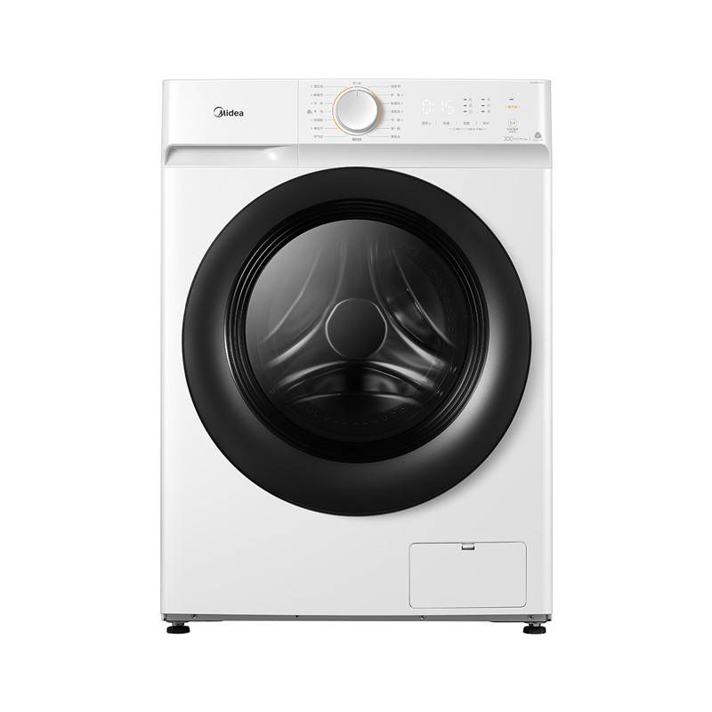 美的 MD100V11D 衣机全自动美的滚筒 10公斤 洗烘一体洗衣机