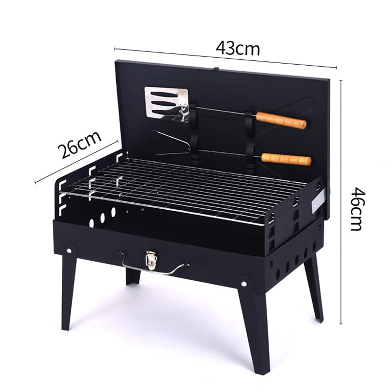 趣游帮 多功能手提箱式 烤炉(Y7502)高清大图