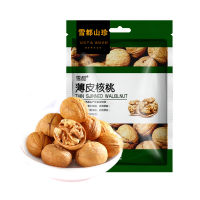 雪都 薄皮核桃500g 新疆阿克苏产区特色薄皮核桃 坚果薄皮核桃 原味干果仁零食 手剥核桃