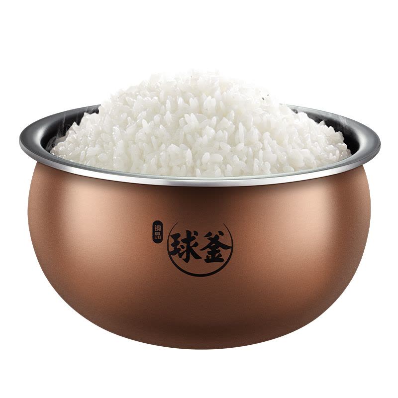 苏泊尔(SUPOR)电饭煲5L家用智能预约陶瓷不粘球釜内胆上盖远红外加热电饭锅图片