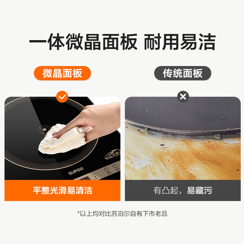 苏泊尔(SUPOR)家用2200W大功率电磁炉 C22-IA13(规格:台)高清大图