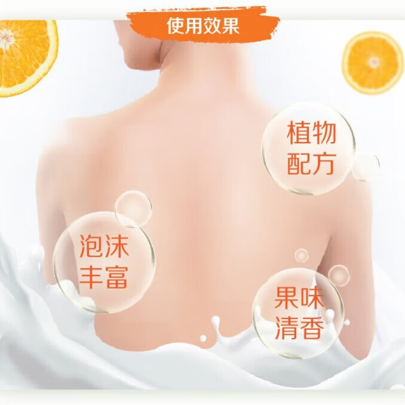 惠润(SUPER MILD)滋润沐浴露香味持久淡雅果味沐浴乳650ml水嫩润泽保湿胖东来同款高清大图