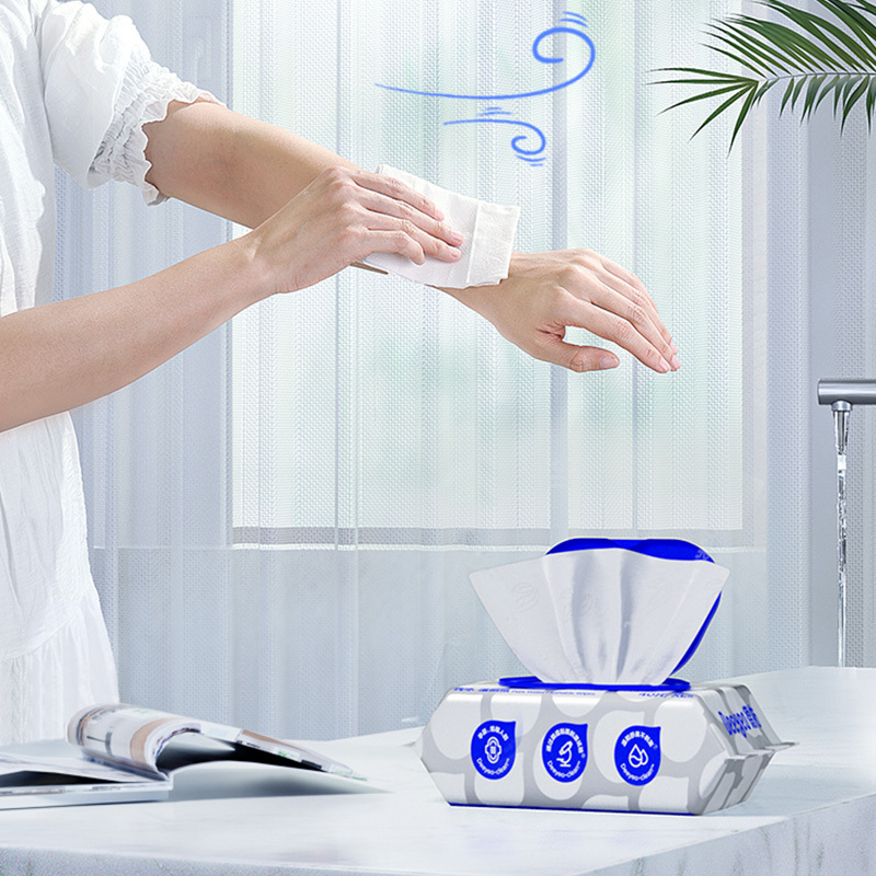 德佑湿厕纸40片*6包舒适贤草版2001DYFP056(包装随机)高清大图