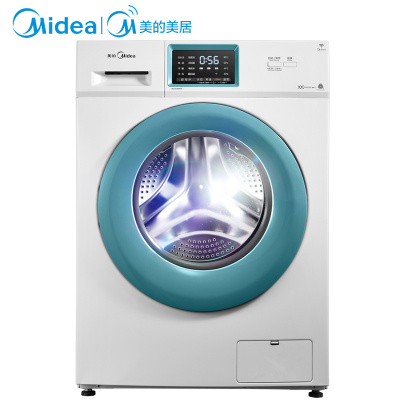 美的(Midea)MG70V30WDX 7公斤全自动滚筒洗脱一体洗衣机 静音变频 家用白色 巴氏除菌洗 95℃筒自洁