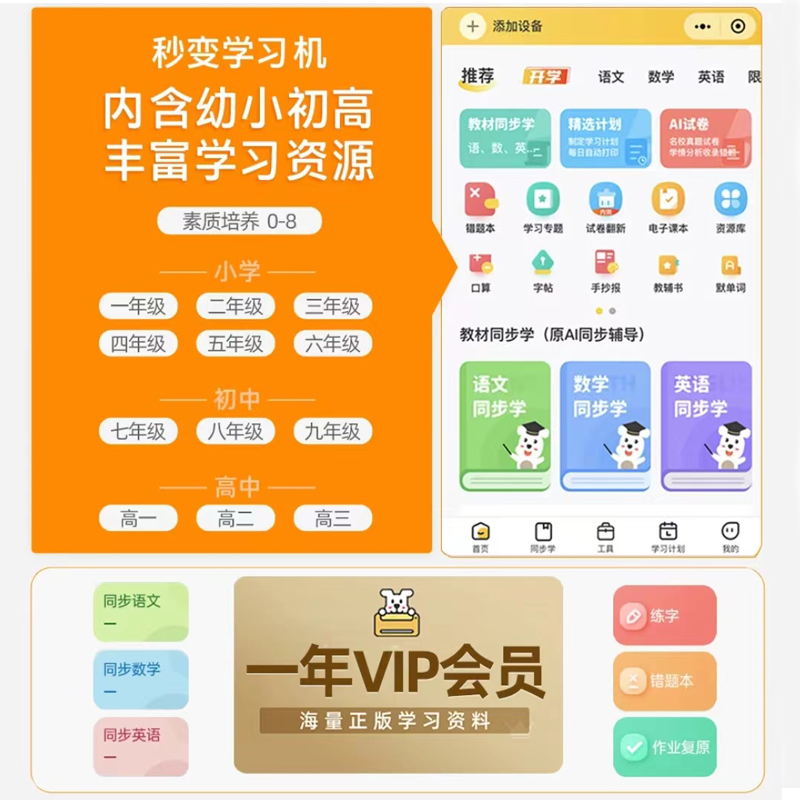 惠普HP Smart Tank 583 无线彩色墨仓式打印一体机 惠普585打印机家用加墨打印复印扫描 家用办公 学生照片打印机 手机打印机 惠普585打印机 套餐四高清大图