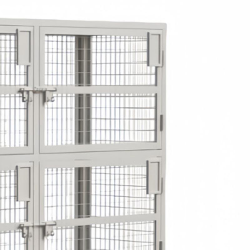 攸启隆六宫格物料货架笼高清大图
