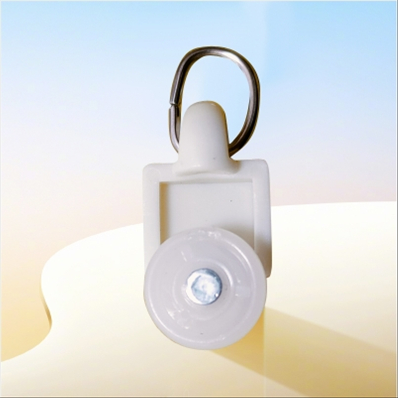 点时诚鑫窗帘滑轮方轮 总宽1.9CM*直径1.3CM*中宽6MM 1个高清大图