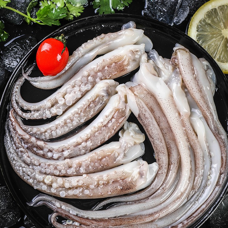 好拾味冷冻三去鱿鱼须400g袋烧烤火锅食材生鲜铁板鱿鱼海鲜水产