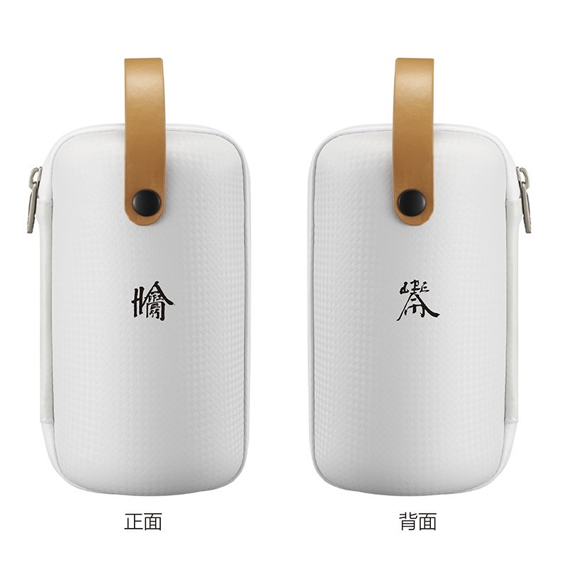 哲品(ZENS) 「派杯」英文方块字书法 耐热玻璃便携功夫茶泡茶杯