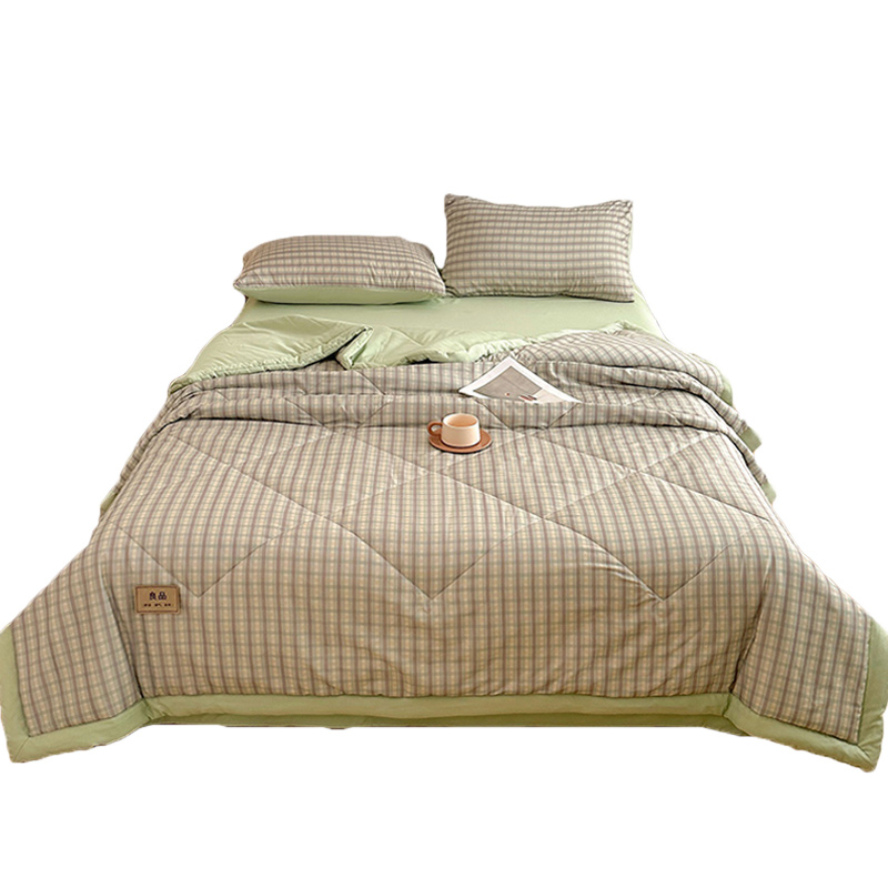 璎蕙 纤维被夏凉被 200*230cm 条高清大图