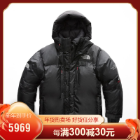 The North Face北面羽绒服 探险版男士防风连帽羽绒派克大衣