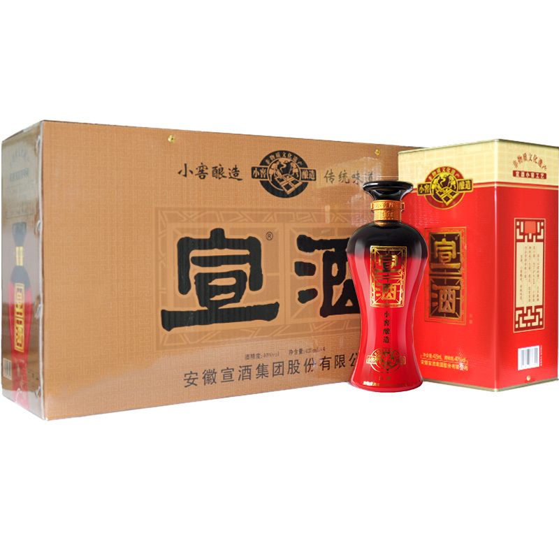 宣酒 宣酒 40度 425ml*4瓶 箱装 浓香型 白酒