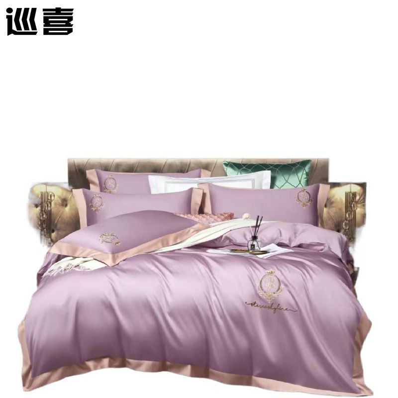 巡喜 160支长绒棉高端四件套 200X230cm (套)高清大图