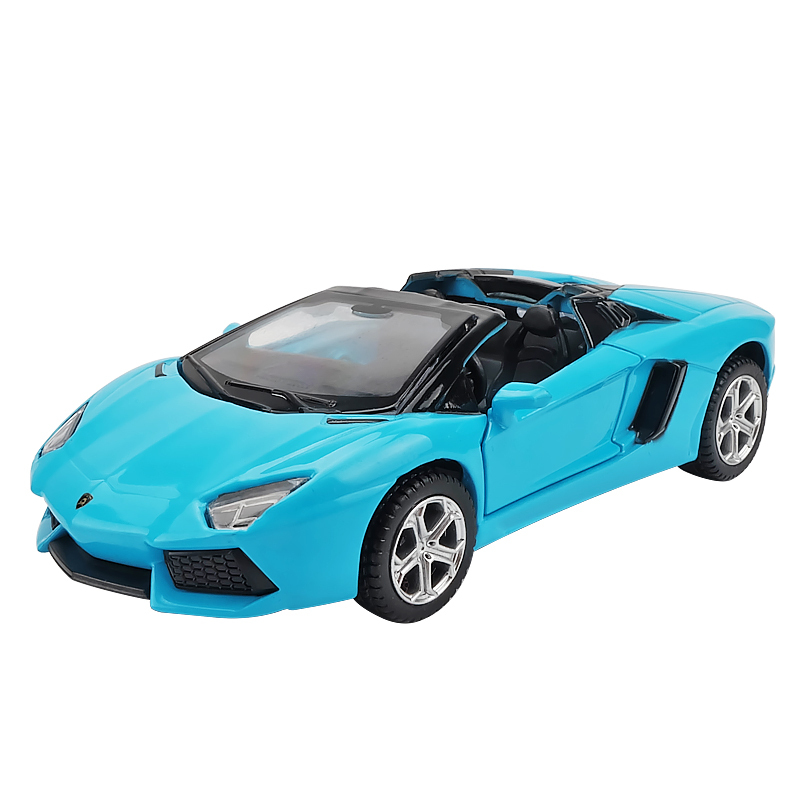 奥迪合金车小号宝马兰博基尼福特保时捷模型玩具车仿真合金小汽车 奥