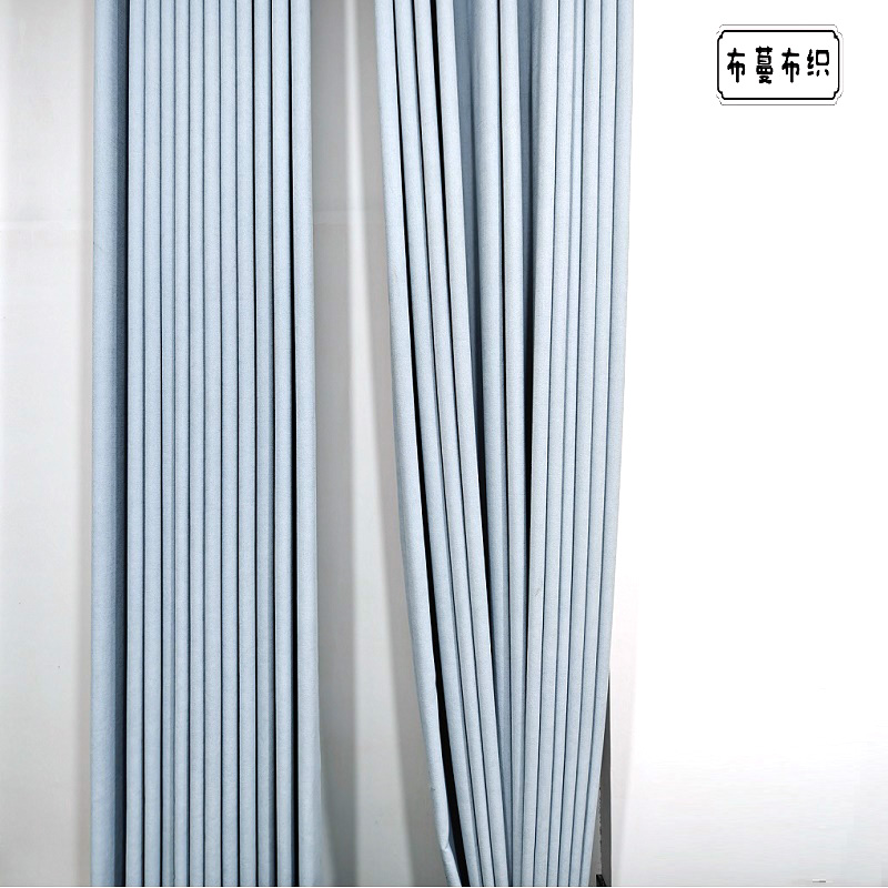 办公室阻燃遮光窗帘定制/米高清大图