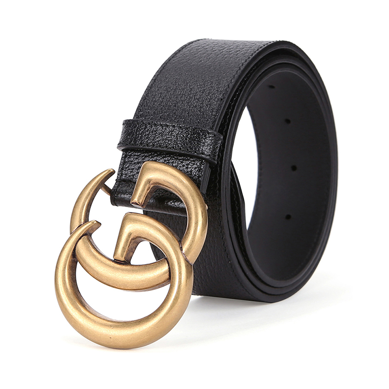 GUCCI 古驰 GUCCI腰带 2020新品 男士双G板扣牛皮皮带腰带90