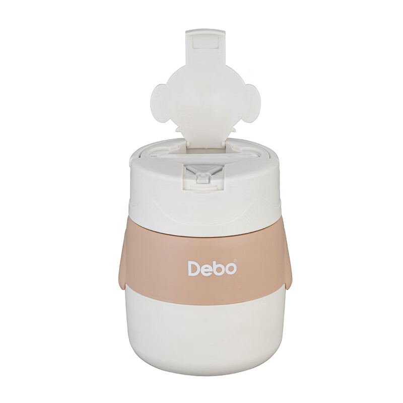 德铂(Debo) DEP-DS379 露比304不锈钢饭盒汤罐便携打包便当盒白色耐温500ml高清大图