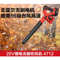 大有(Devon)20V锂电无刷吹风机4712工业级施工除尘器工厂除尘吹尘吹雪机 [调速款]4.0Ah双电标充