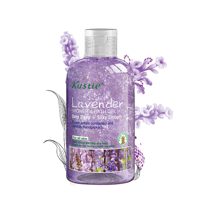 蔻斯汀薰衣草花瓣沐浴露（220ml）薰衣草花香 舒缓滋润 易冲洗高清大图