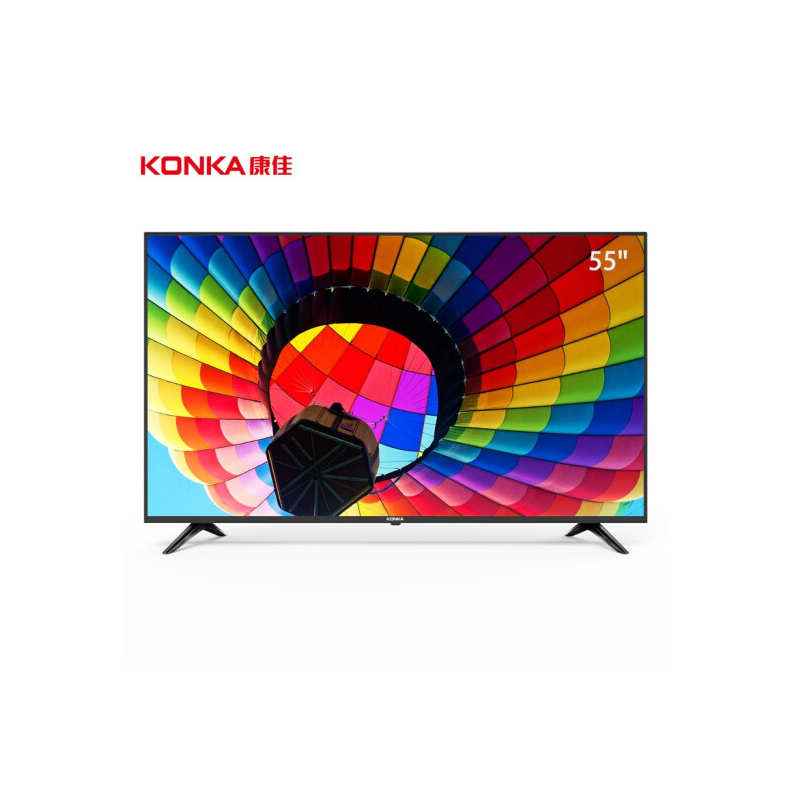 康佳 LED55K5100 55英寸4K超高清液晶HDR64位智能平板电视机