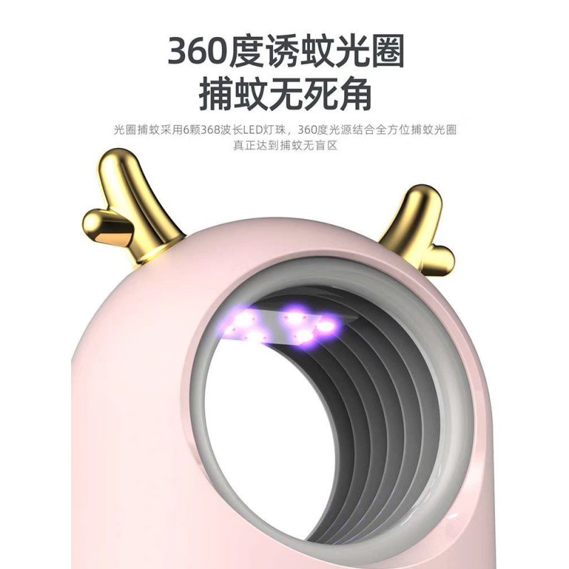 灭蚊灯家用婴儿卧室内一扫光蚊子捕蚊灯灯 三维工匠 钢琴黑[15天免费试用]高清大图