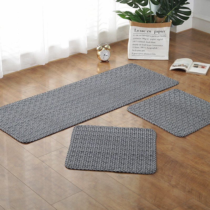 汽车坐垫三件套无靠后排通用车座垫单片 50*135cm（1件） 小黑格