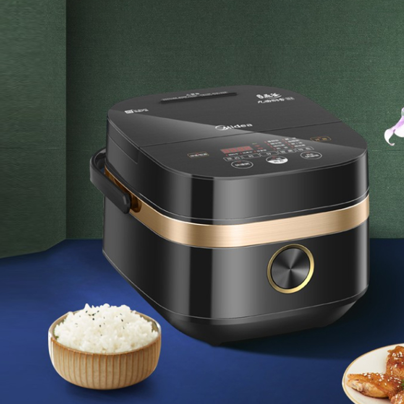 美的midea电饭煲ih电磁加热4升钛金鼎釜内胆24h预约一锅两煮电饭锅