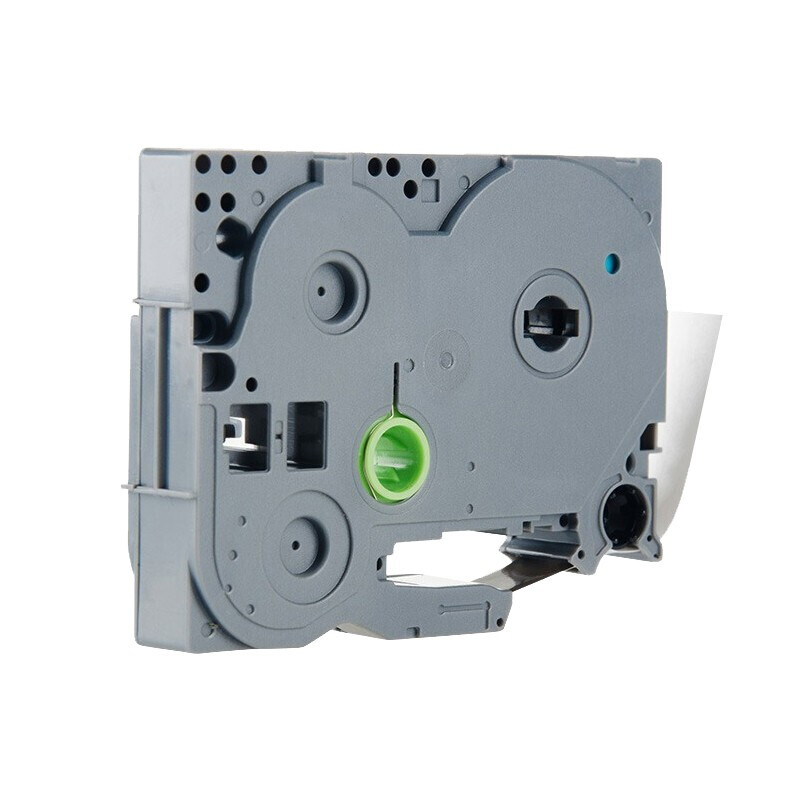 章楷色带6mm白底黑字 兄弟PT-P710BT/7600/D600/D450标签纸 个