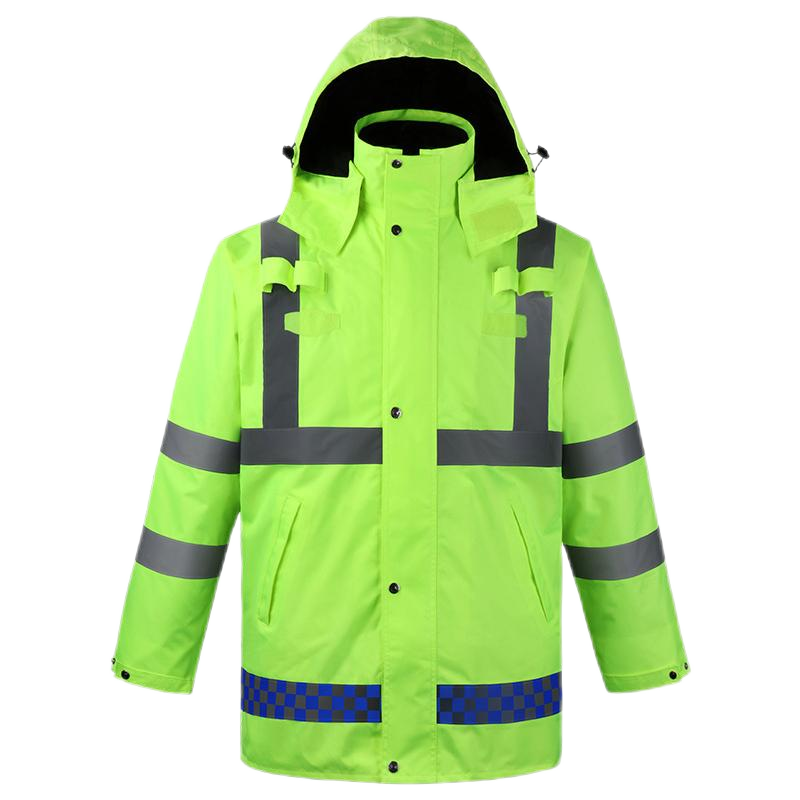 统狮值勤加棉雨衣Q72 件高清大图