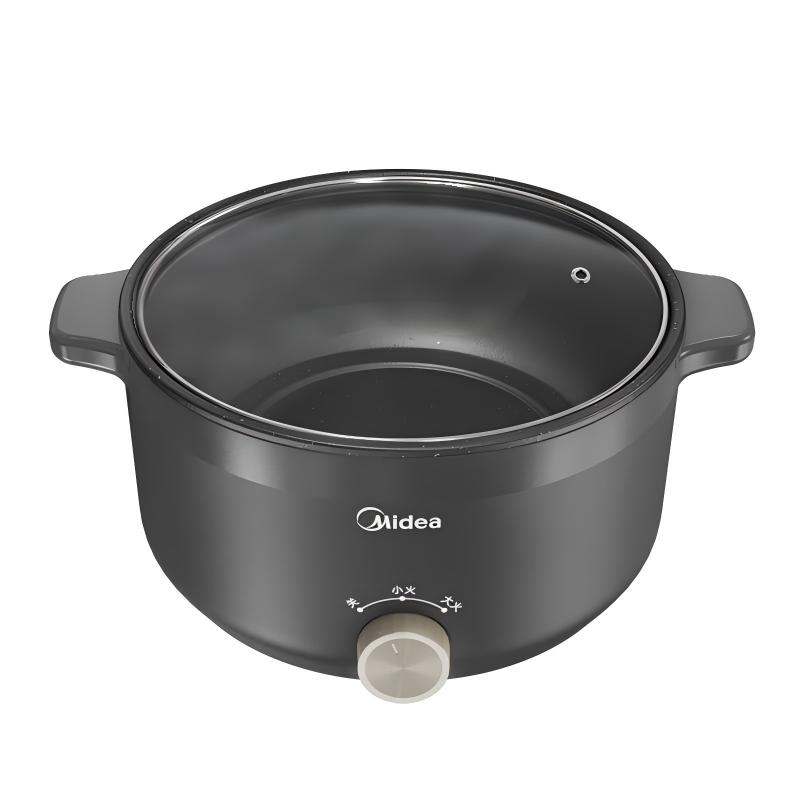 美的(Midea)家用多功能大容量便携电火锅 3L HGE2520高清大图