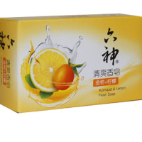 六神 清爽 香皂（金桔+柠檬）125g（单位：块）