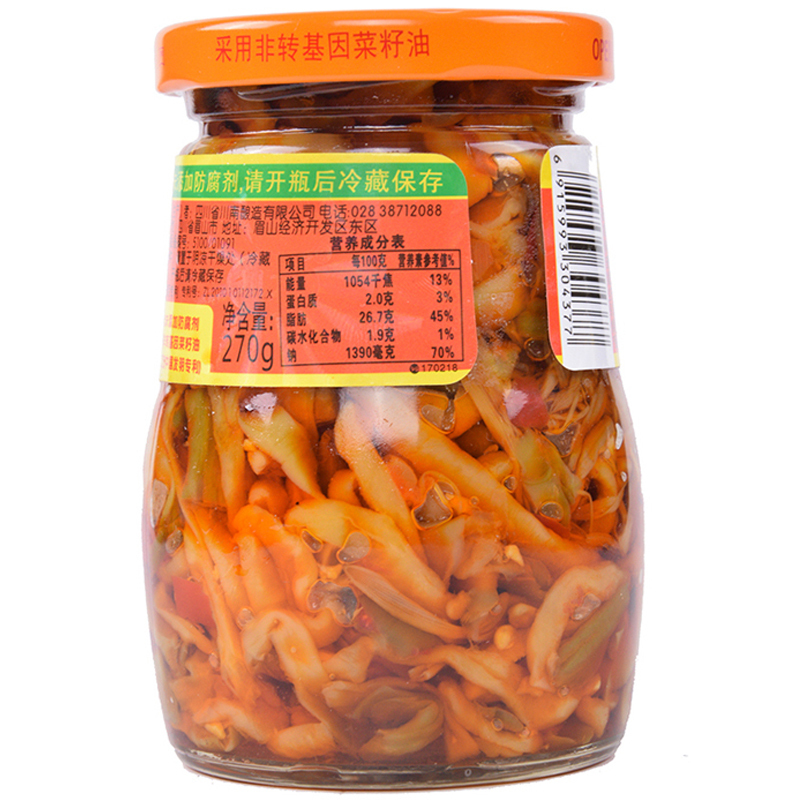 川南 黄花下饭菜270g