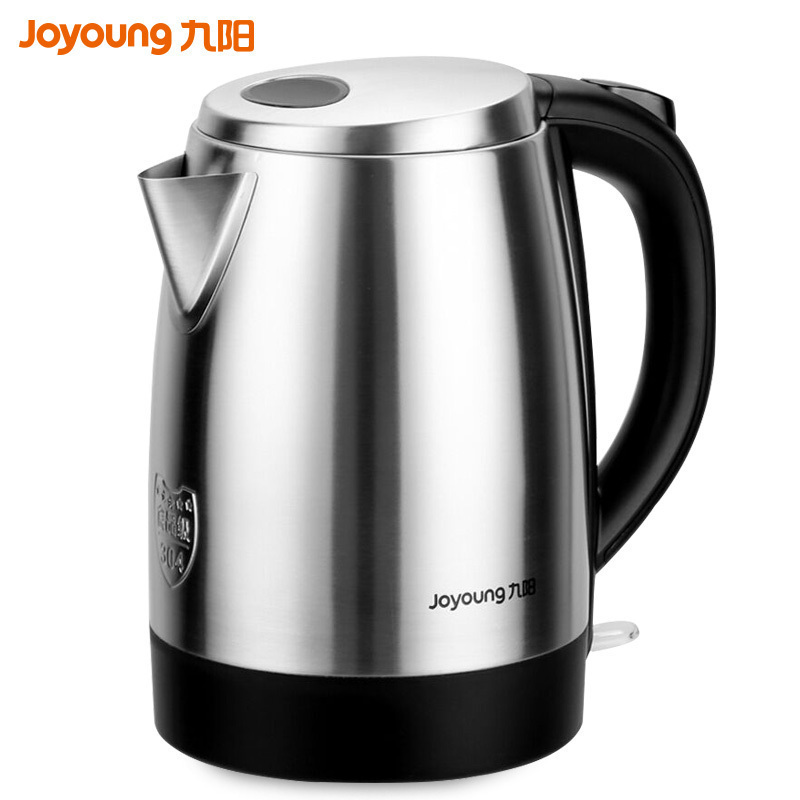 九阳（Joyoung） 电水壶 JYK-17S08 容量1.7L自动断电 全钢机身 国产温控器 食品级304不锈钢高清大图
