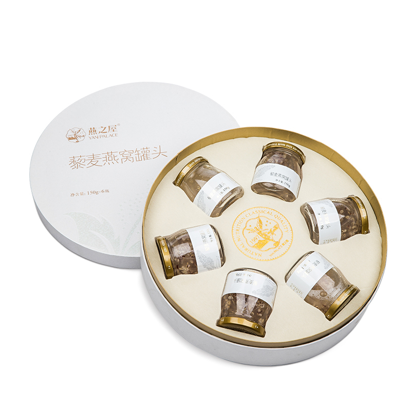 燕之屋 燕窝藜麦燕窝早餐即食燕窝150g*6瓶装