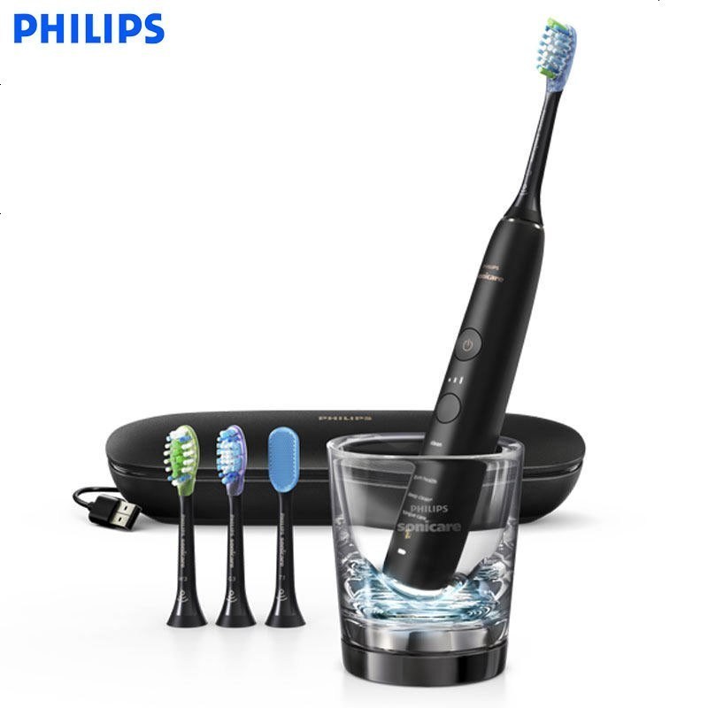飞利浦(PHILIPS) 电动牙刷 HX9924/12 钻石智能型 成人充电式 声波震动牙刷蓝牙版 五大模式智能