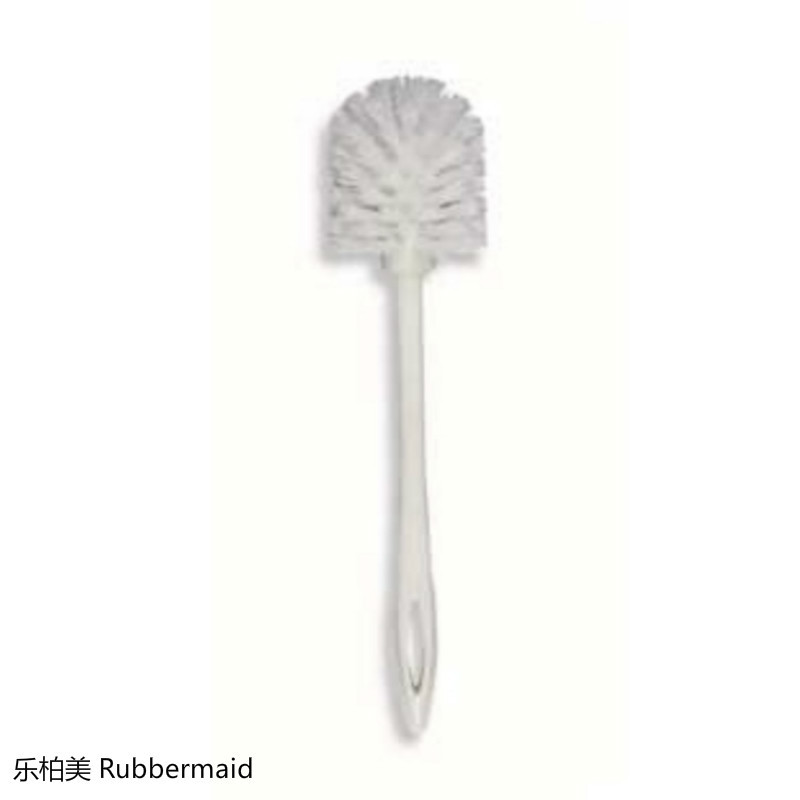 乐柏美 Rubbermaid FG631000WHT 马桶刷6310,塑料柄,聚bing烯刷毛