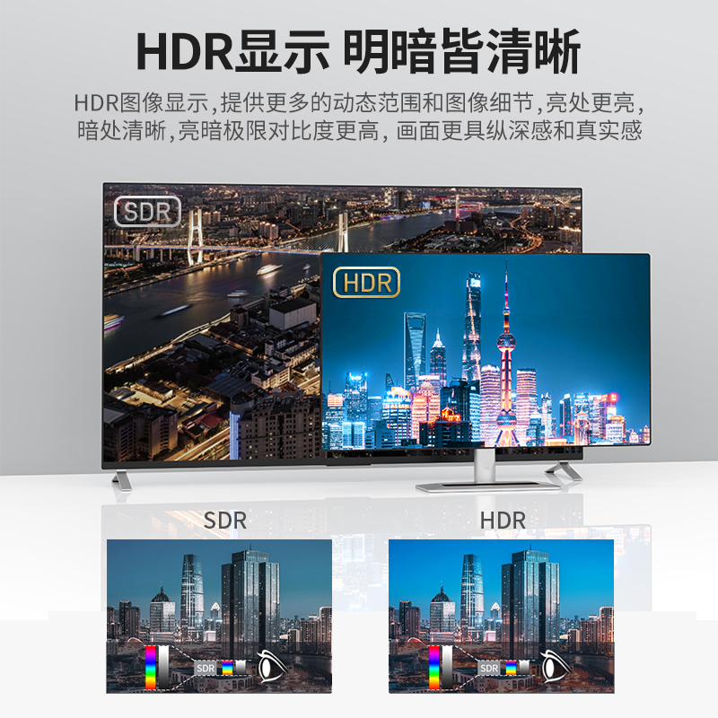 迈拓维矩H9系列 光纤HDMI线2.0版4K60Hz家装发烧工程级高清线HDR视频线装修连接线电脑电视机投影仪连接加长线高清大图