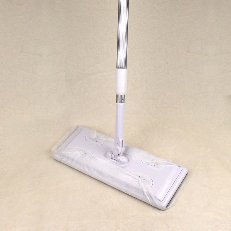 静电除尘纸湿巾吸尘纸拖把木地板吸毛纸免洗平板擦地拖布100片装|单个拖把图片