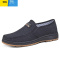 聚范男鞋老北京布鞋子新款休闲工作一脚蹬牛筋底爸爸劳保耐磨男士开车