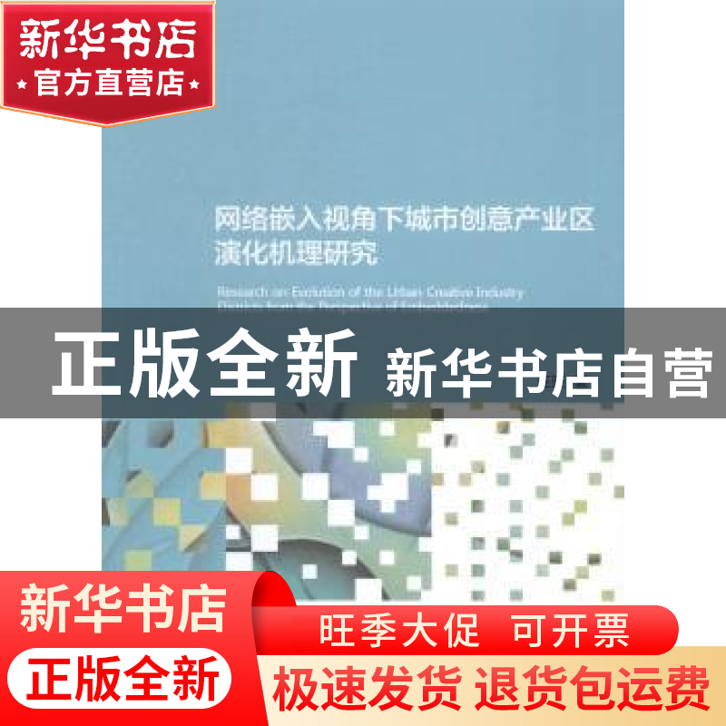 正版 网络嵌入视角下城市创意产业区演化机理研究 汪菲著 对外经
