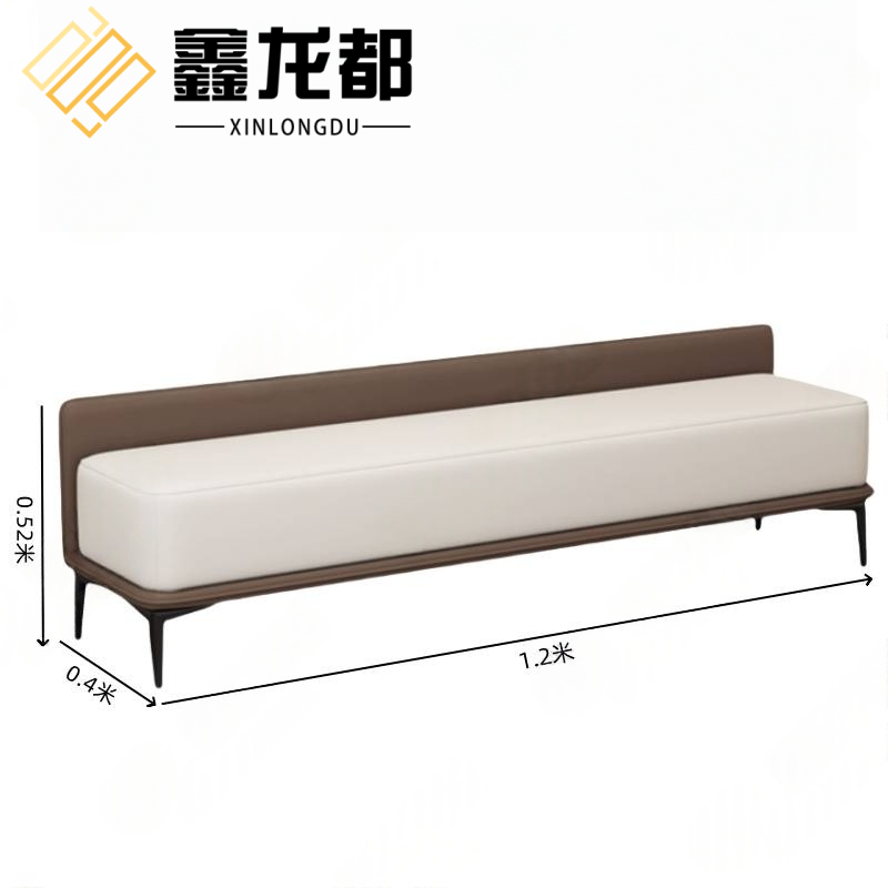 鑫龙都长条凳0.9米高清大图