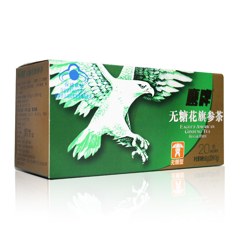鹰牌无糖花旗参茶 3g/包*20包