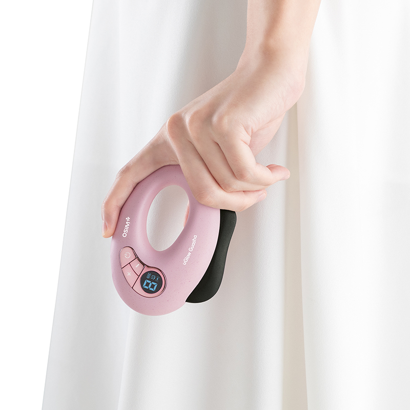 傲胜uGlow Guasha刮痧美容仪紫色 砭石 刮痧 美容仪5V-1A-OS-4240