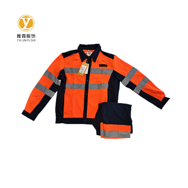 雅霖服 速干工作服YLF-GZF0066 套高清大图