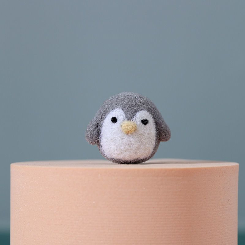 戳戳乐羊毛毡diy材料包手工制作 礼物挂件情侣小动物创意玩偶宠物