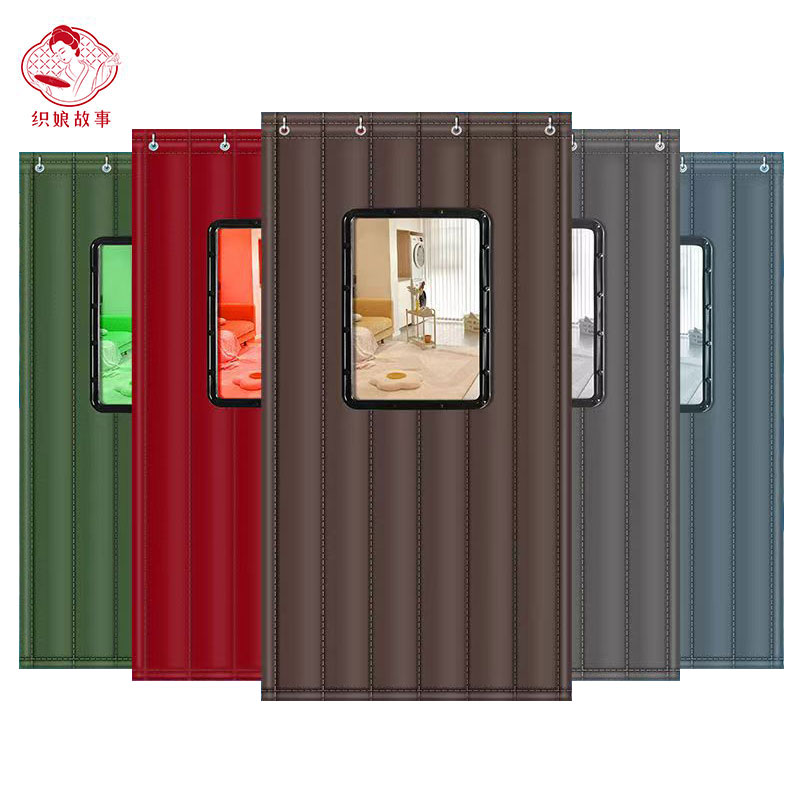 织娘故事 棉门帘 定制含安装 平方米高清大图