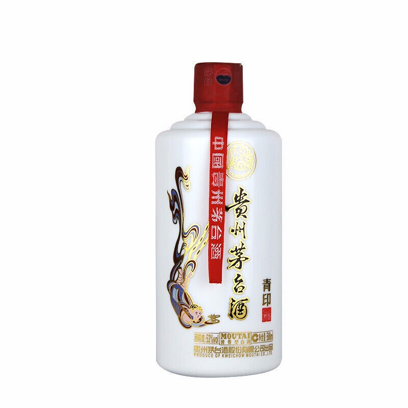 茅台 贵州茅台酒 青印 53度500ml 酱香型白酒