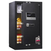 得力(deli)保险柜3656A办公系列密码保管柜大型防盗入墙 高80cm